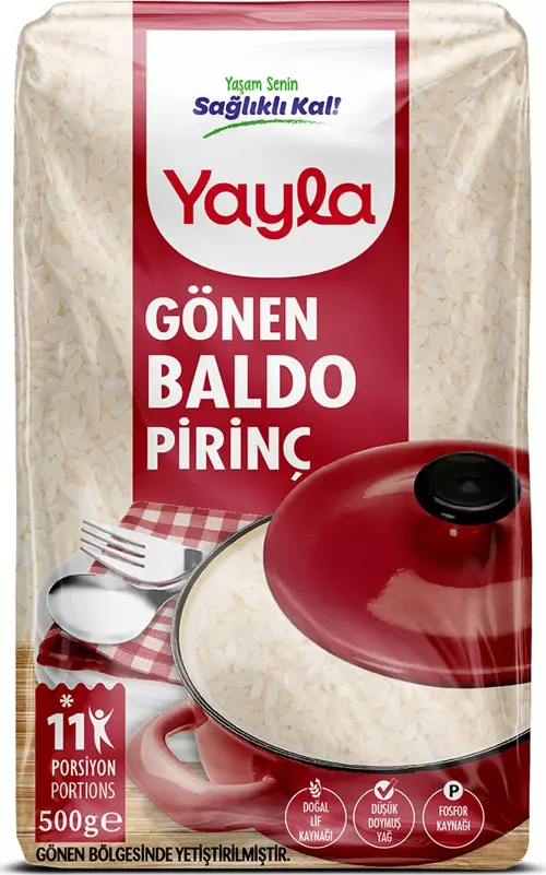 Baldo Pirinç Gönen Bölgesi Mahsulü 500 gr