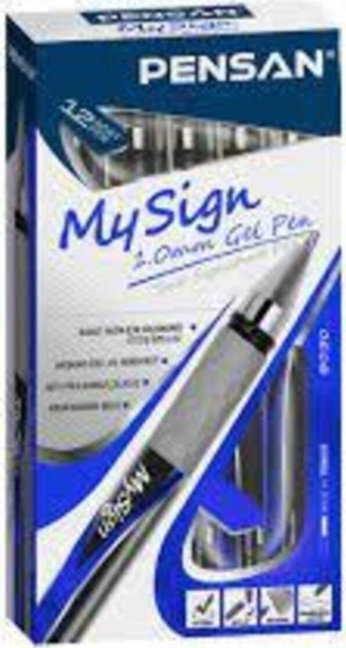 My Sign 1.0 Mm Mavi Imza Kalemi (5 Adet)