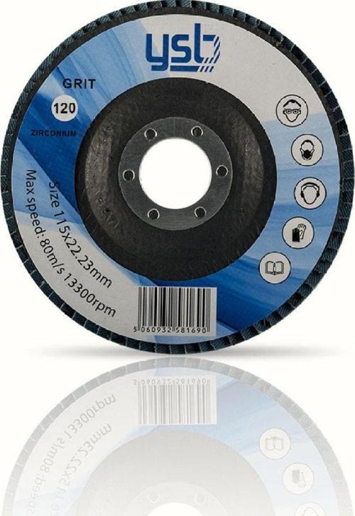 115*22 Zr 120 Kum Flap Zımpara - 10 Adet
