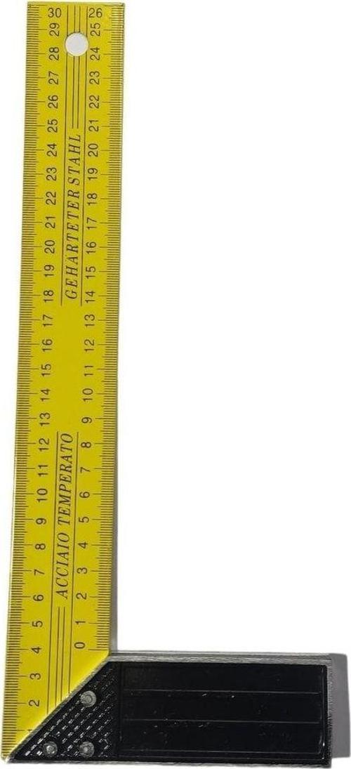 30 Cm Metal Sarı Marangoz Gönye