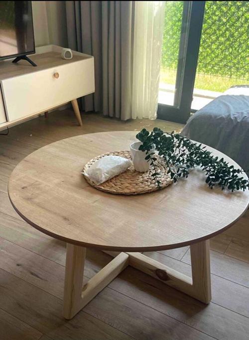 90 Cm Orta Sehpa Safir Meşe