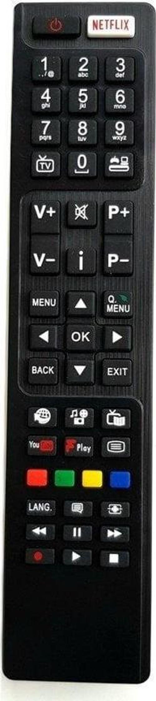 RC4848F Netflix Smart LED TV Kumanda