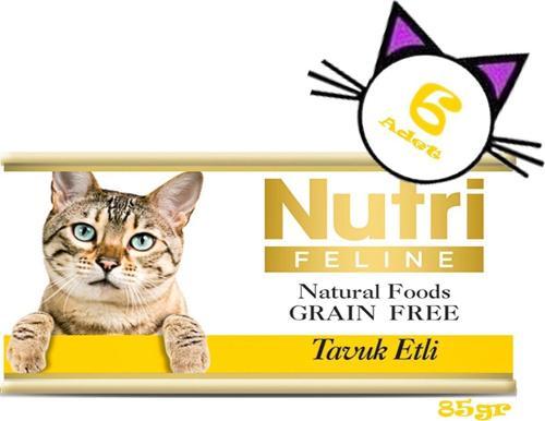 Tavuk Etli 85GR Nutri Yaş Kedi Maması 6ADET