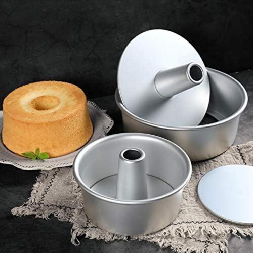 Kek Kalıbı Yuvarlak Şekil Alüminyum 1 Adet ağız çapı 22 cm yükseklik 8 cm