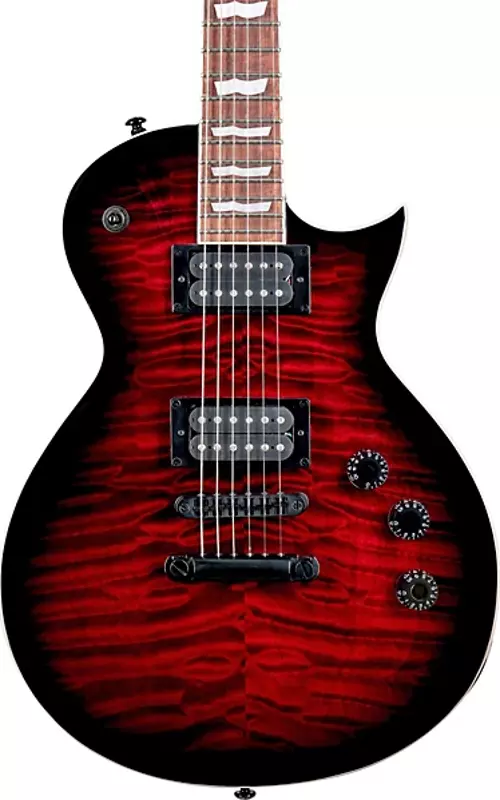 EC-256QM See Thru Black Cherry Sunburst Elektro Gitar