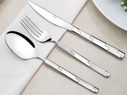 Londra 12 Adet Saten Yemek Bıçak 1 Düzine Saten Çelik Yemek Bıçak 18-10 304