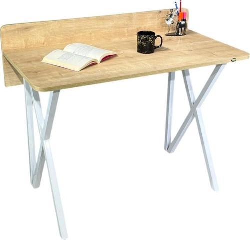 Rüya Çalışma Masası Safir Beyaz Ayak 103 Cm