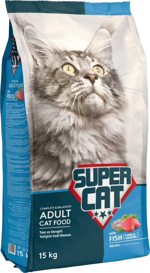 Balıklı Yetişkin Kedi Maması 15 kg