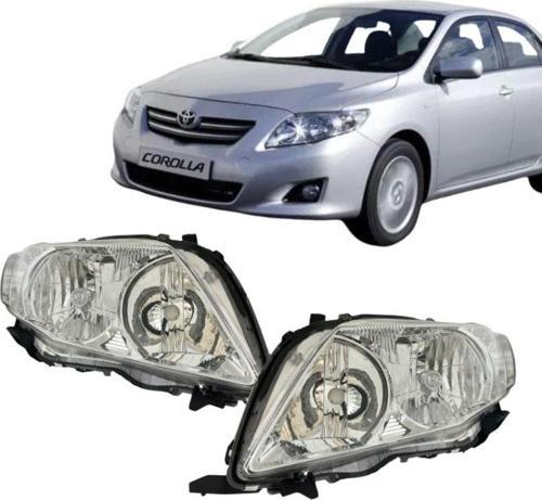 Toyota Corolla Sağ-Sol Takım Far Lambası 2007-2009