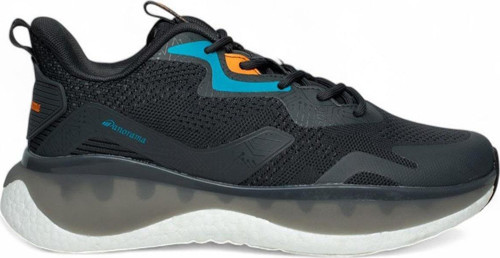 Pnr Gri Siyah Triko Erkek Sneaker Spor Ayakkabı