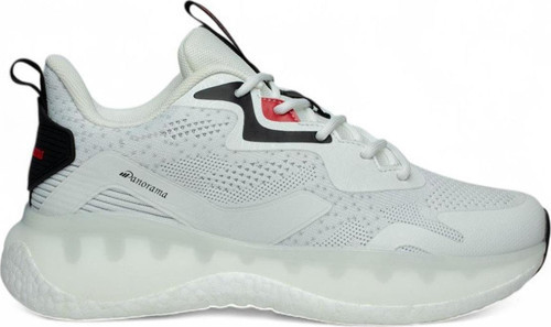 Pnr Beyaz Siyah Triko Erkek Sneaker Spor Ayakkabı