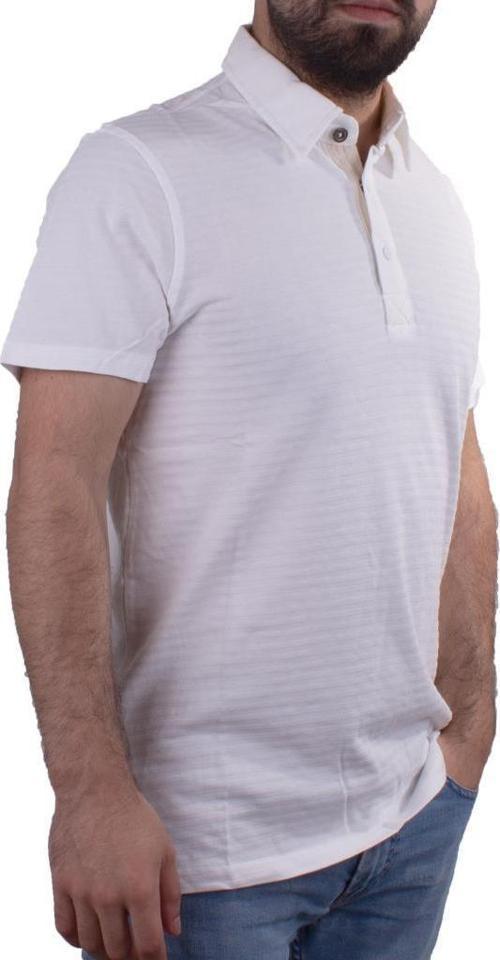 2214 Ekru Polo Yaka Erkek T-Shirt