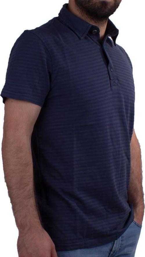 2214 Lacivert Polo Yaka Erkek T-Shirt