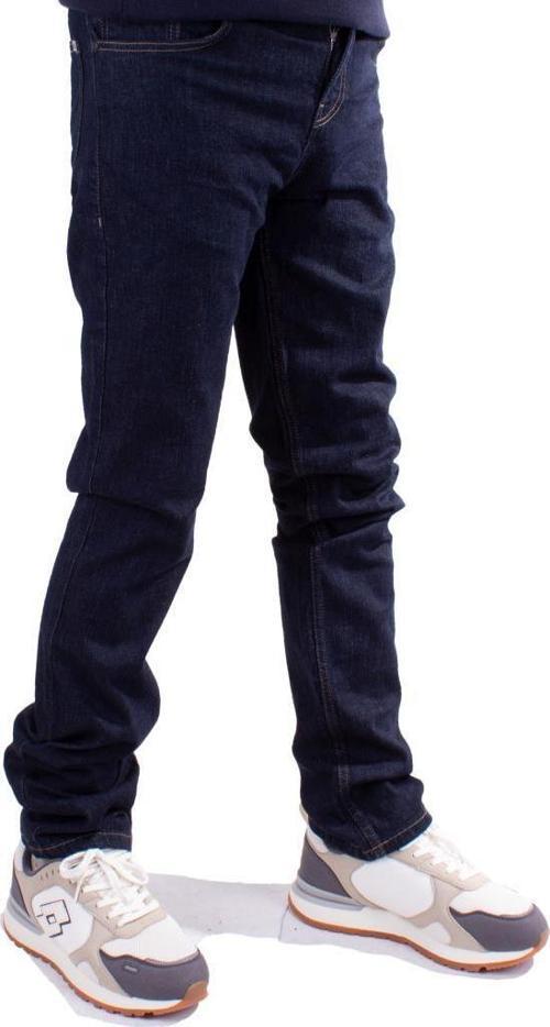 Vega 9133-58 Lacivert Yüksek Bel Rahat Paça Erkek Jeans  Pantolon