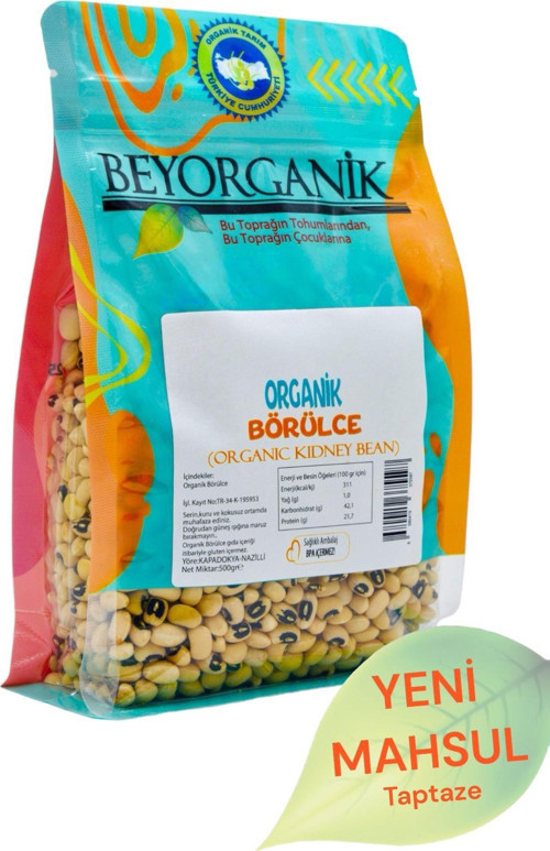 Organi̇k Börülce 500 gr