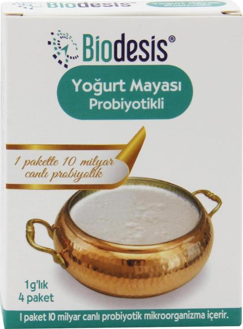 Probiyotikli Yoğurt Mayası 1 gr x 4 Paket