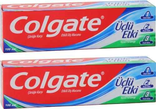 Üçlü Etki Diş Macunu 100 ml + 100 ml