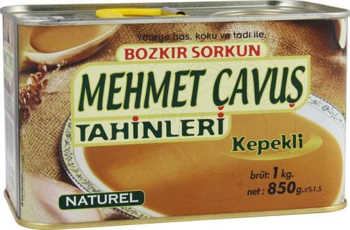 Kepekli Bozkır Tahini Teneke Kutu 1 Kg