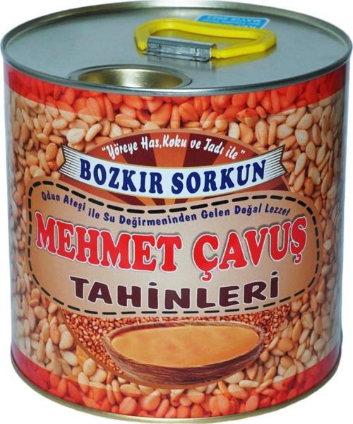 Kepekli Bozkır Tahini Teneke Kutu 2 Kg