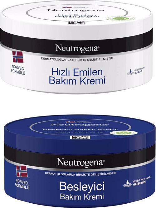 Hızlı Emilen Bakım Kremi 200 ml + Besleyici Bakım Kremi 200 ml
