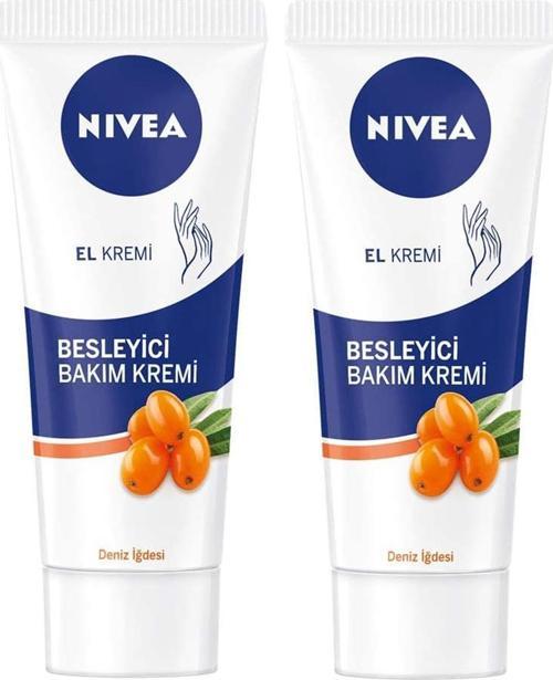 Besleyici Bakım El Kremi Deniz İğdesi 75 ml 2 ADET