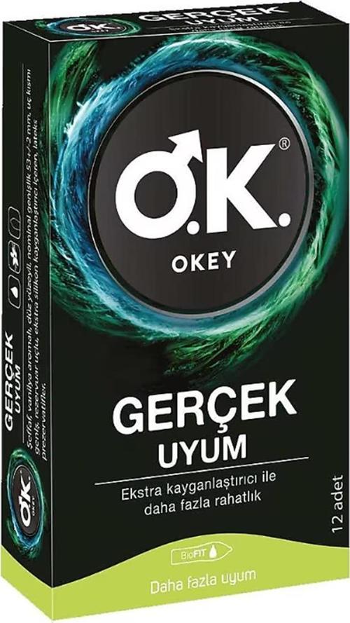 Gerçek Uyum 12 li Prezervatif