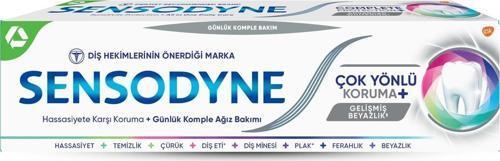 Çok Yönlü Koruma Gelişmiş Beyazlık Diş Macunu 75 ml