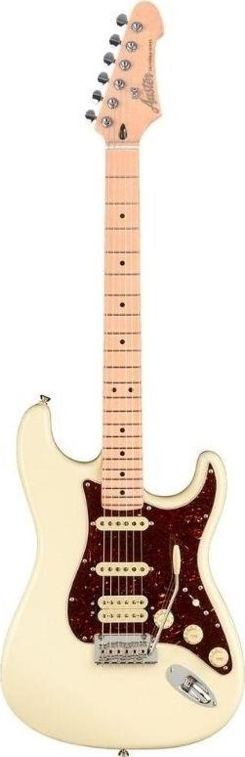 AS100 Stratocaster Elektro Gitar - Olympic White