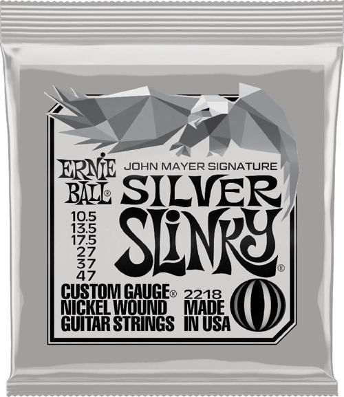 ERNIE BALL John Mayer Silver Slinky Nickel 10,5-47 Gitar Teli