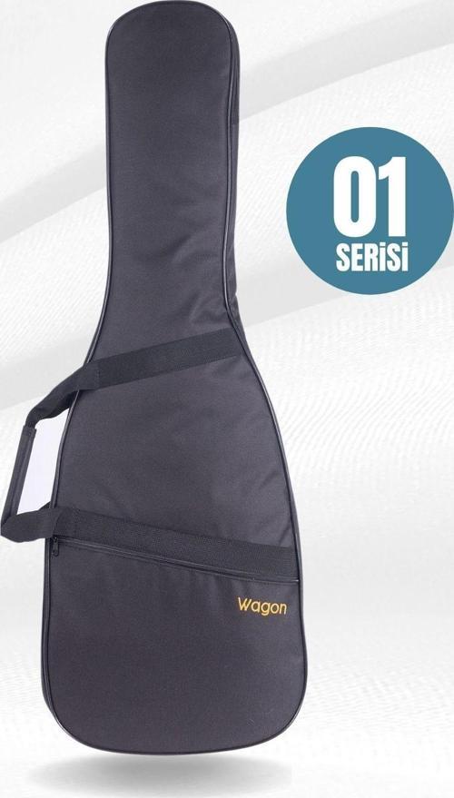 01 Serisi Elektro Gitar Çantası - Siyah