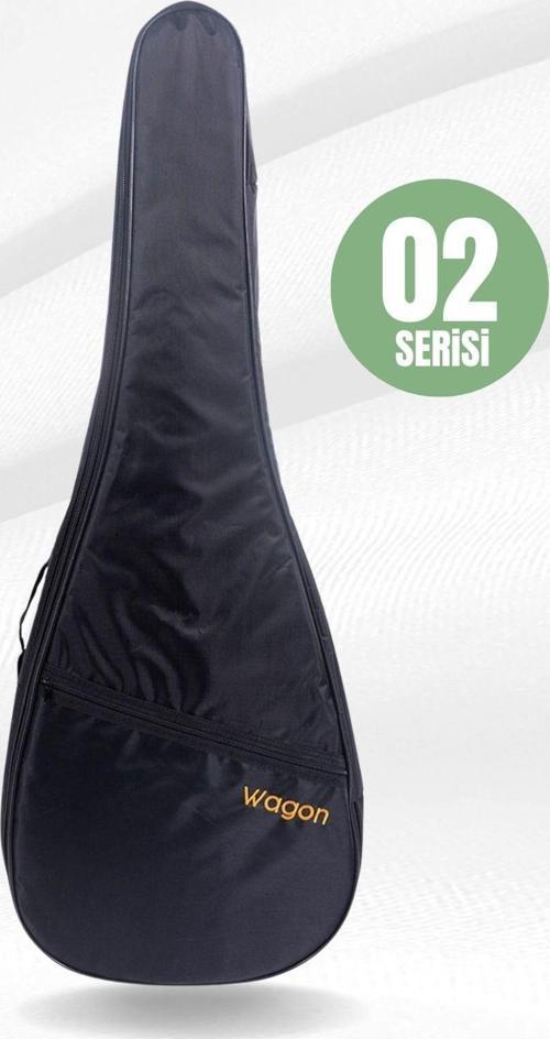 02 Serisi Klasik Gitar Çantası - Siyah