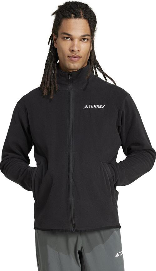 JP0795-E adidas Mt Ess Fz Fl Erkek Ceket Siyah