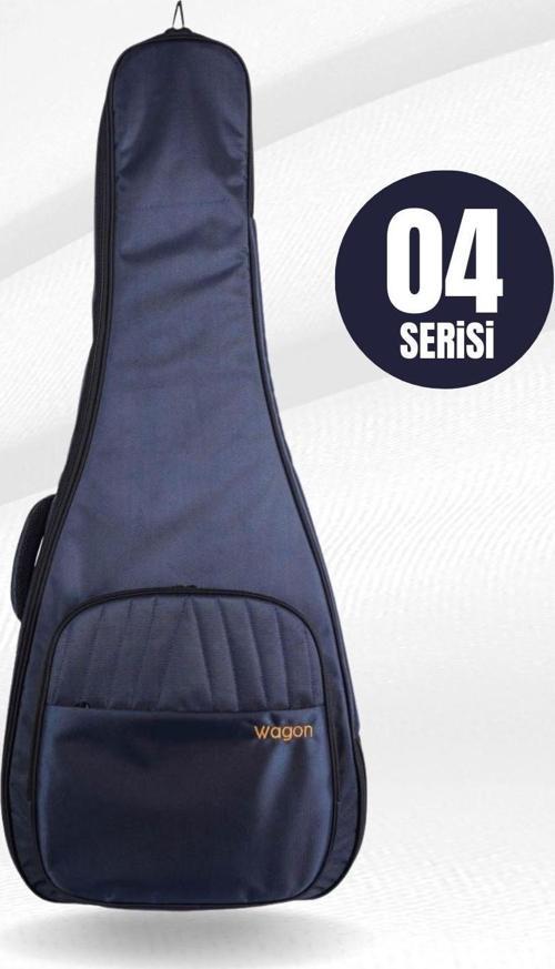 04 Serisi Klasik Gitar Çantası - Mavi