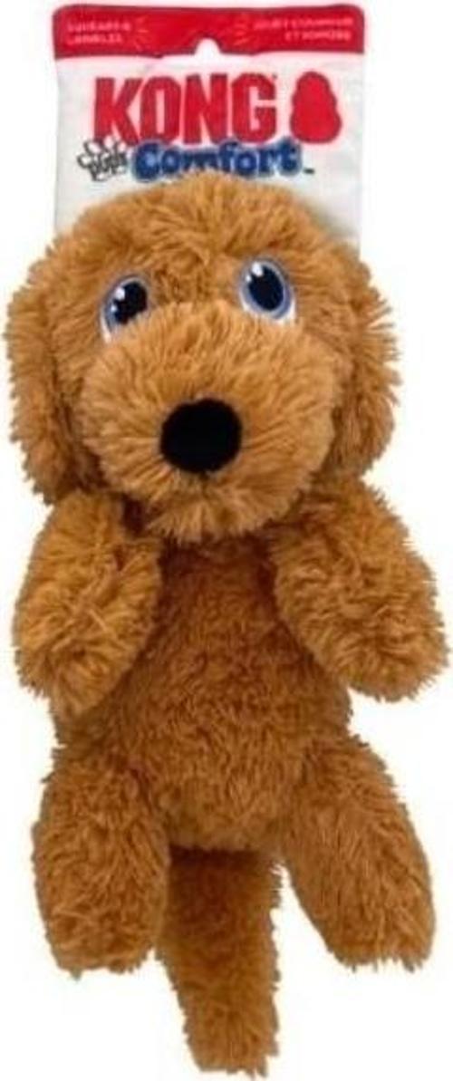 Comfort Pups Goldie Köpek Şeklinde Peluş Köpek oyuncağı M