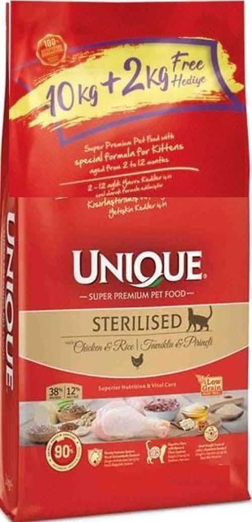 Sterilized Kısırlaştırılmış Tavuklu Yetişkin Kedi Maması 10+2 Kg