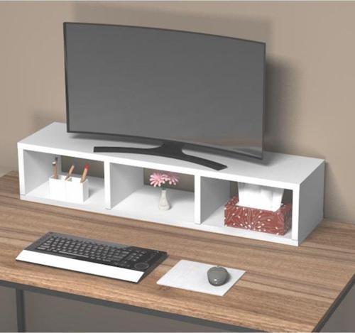 Bilgisayar Pc Monitör Yükseltici Raflı