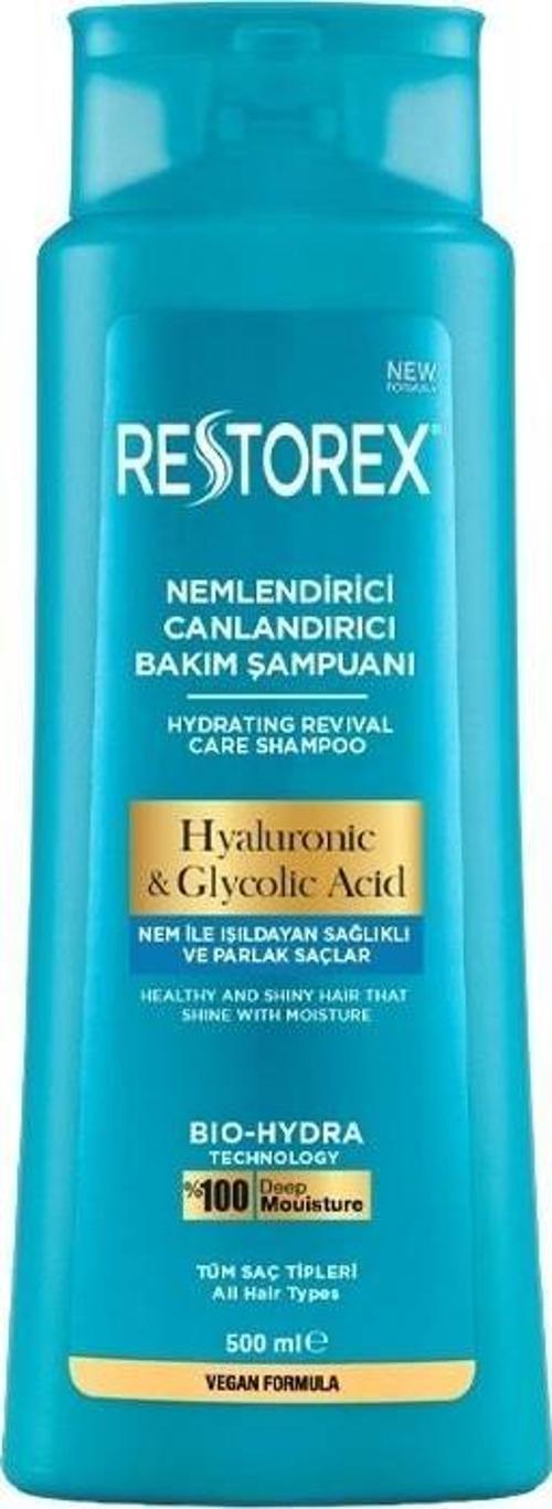 Şampuan Hyaluronic Glycolic Acid Tüm Saç Tipleri 500 Ml