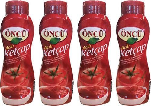 Ketçap 700 G Acılı x 4 Adet