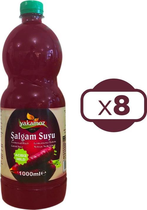 Şalgam Suyu 1 lt Acısız x 8 Adet