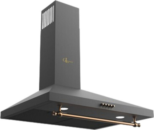 GLD 021RS Rustik 60 cm Siyah Davlumbaz