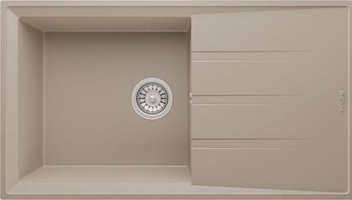 RealStone P012 Efes 100 Granit Mutfak Eviyesi Cappucino 100 x 50 Cm