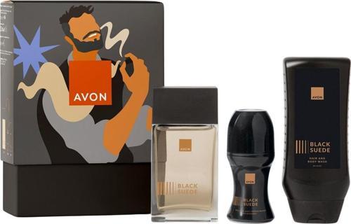 Black Suede Erkek Parfüm, Rollon, Saç ve Vücut Şampuanı Hediye Paketi