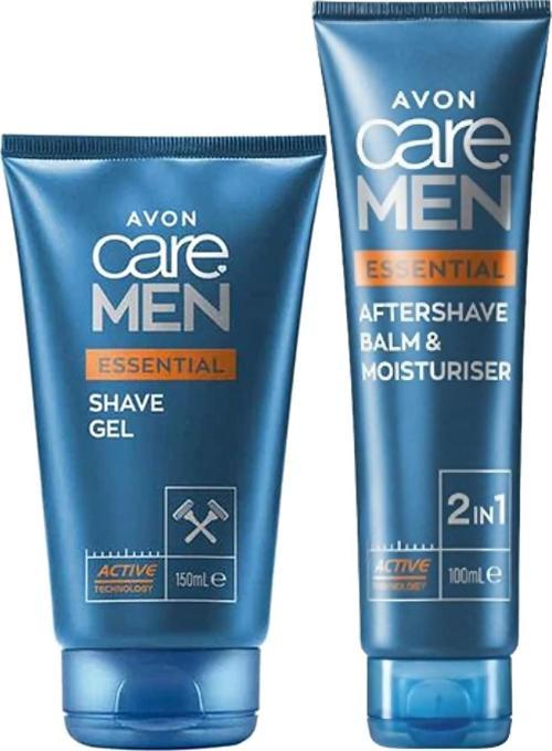 Care Men Essential Tıraş Jeli ve Sonrası Balmı ve Nemlendiricisi Paketi