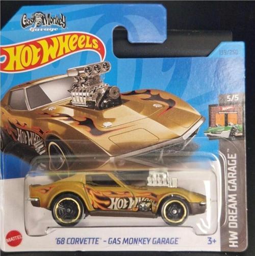 Tekli Arabalar '68 Corvette Gas Monkey Garage - HKH23