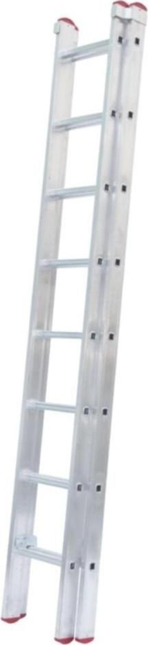 Elmas Serisi - 2 Parça x 2 Metre = 4 Metre Alüminyum Merdiven - Yerli Üretim