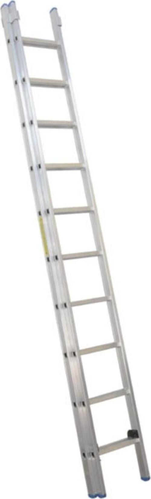Elmas Serisi - 2 Parça x 2,5 Metre = 5 Metre Alüminyum Merdiven - Yerli Üretim