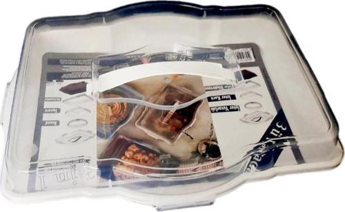 Kek Taşıma Kabı Yuvarlak, Kare, Dikdörtgen Borcam Taşıma Kabı -1104