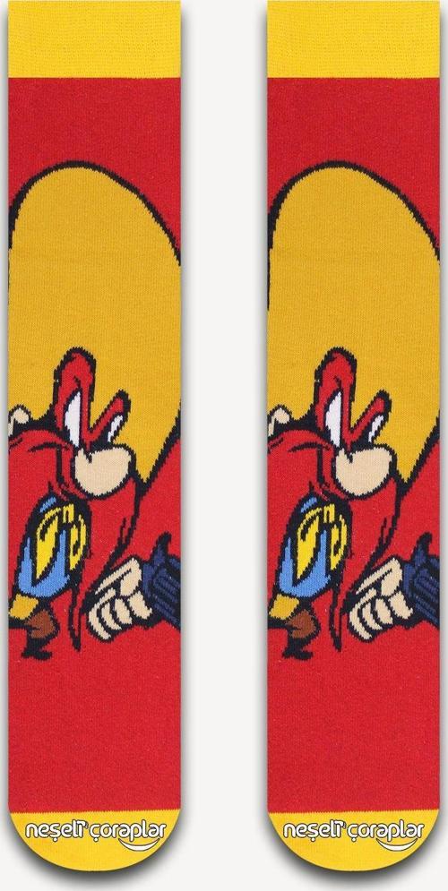 Yosemite Sam Tabanca Renkli Çorap