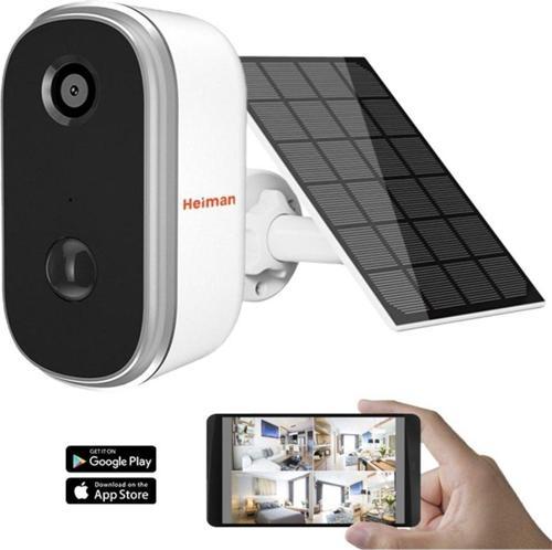 Hm - 540 Dahili Bataryalı Dış Ortam Solar Akıllı Wifi Kamera - App Kontrol