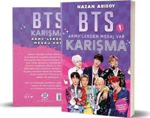 Army'lerden Mesaj Var - BTS Cilt 1 - Kokulu Kitap - Poster ve Sticker Hediyeli
